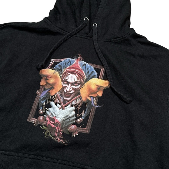 Dorian Electra Fanfare Tour 2024 Dates Black Fleece Hoodie Mens Large - Picture 3 of 8